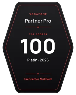 Vodafone Partner Pro, Platin, Top Scorer 100, 2026, Fachcenter Müllheim