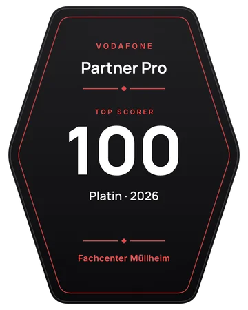 Vodafone Partner Pro, Platin, Top Scorer 100, 2026, Fachcenter Müllheim